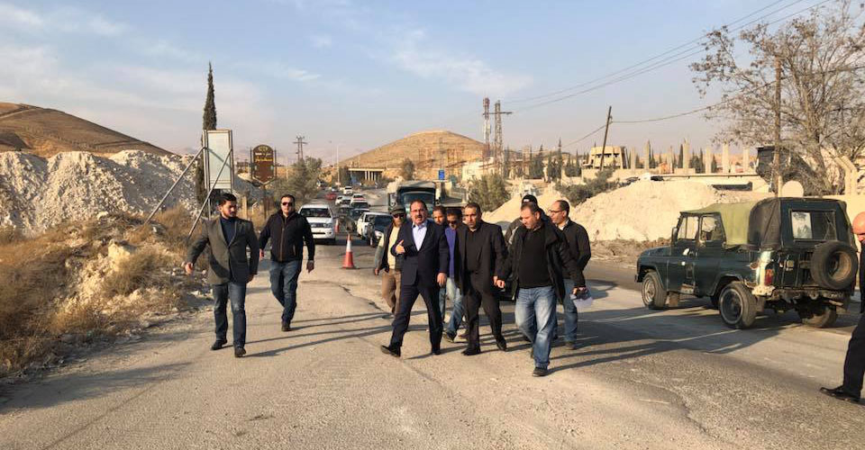 وزير النقل.. مشروع تأهيل مدخل دمشق الشمالي وصل إلى مراحله الأخيرة